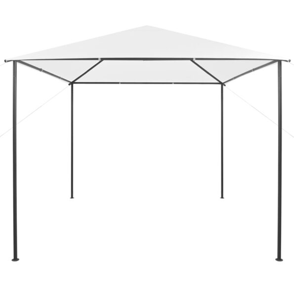 vidaXL Altánok 3x3x2,9 m, biely 180 g/m² – Obrázok 2