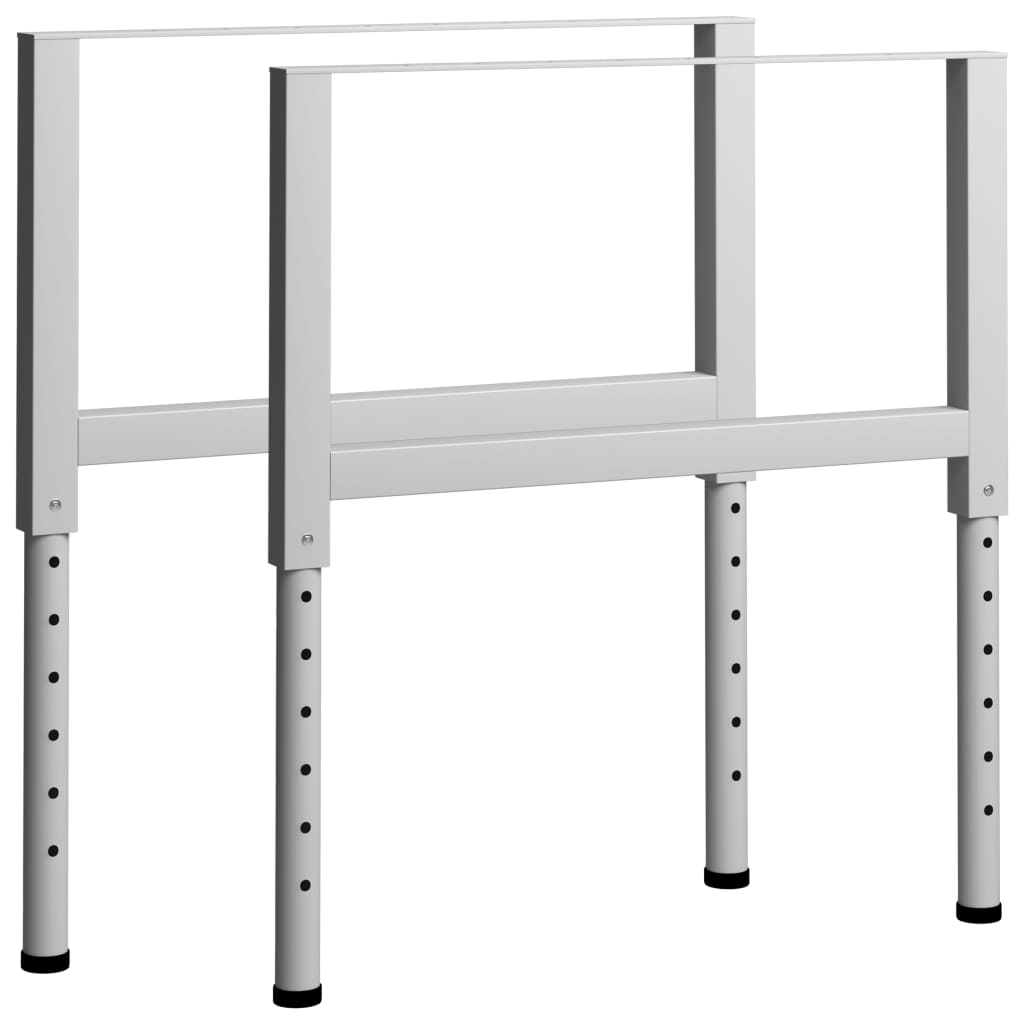 VXL8720286111604_a_en_hd_1.jpg vidaXL Rámy na pracovné stoly 2 ks kovové 85x(69x95,5) cm sivé – Obrázok 1