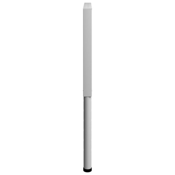 vidaXL Rámy na pracovné stoly 2 ks kovové 85x(69x95,5) cm sivé – Obrázok 6