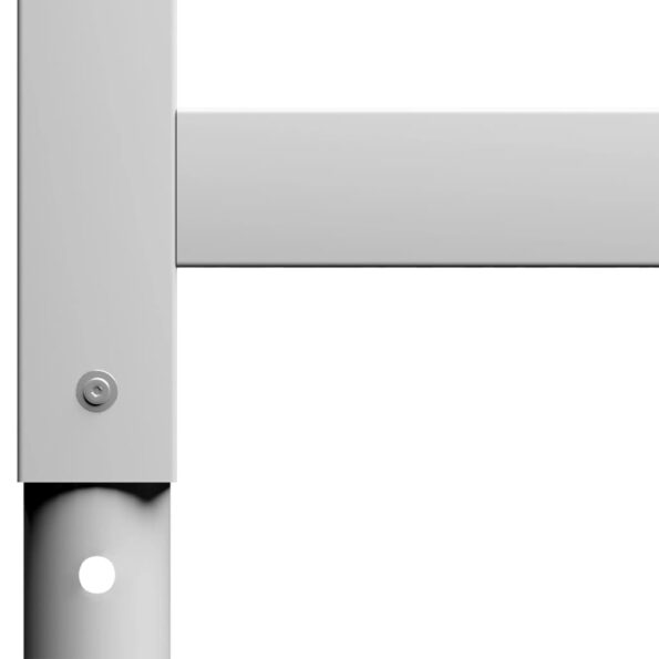 vidaXL Rámy na pracovné stoly 2 ks kovové 85x(69x95,5) cm sivé – Obrázok 7