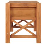 vidaXL TV skrinka 100x40x45 cm, tíkové drevo – Obrázok 4