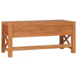 vidaXL TV skrinka 100x40x45 cm, tíkové drevo – Obrázok 5