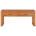 vidaXL TV skrinka 100x40x45 cm, tíkové drevo – Obrázok 4