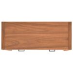 vidaXL TV skrinka 100x40x45 cm, tíkové drevo – Obrázok 7