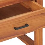 vidaXL TV skrinka 100x40x45 cm, tíkové drevo – Obrázok 8