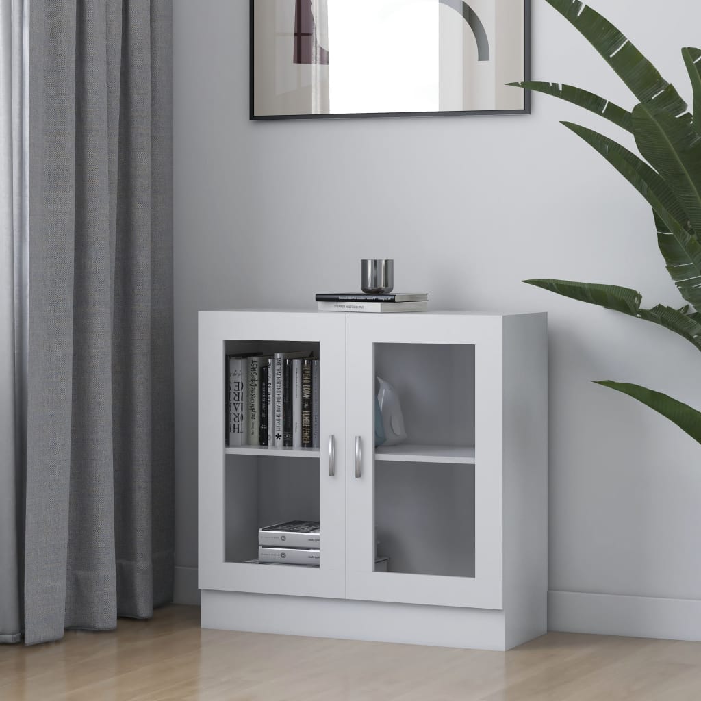 VXL8720286134238_m_en_hd_1.jpg vidaXL Vitrína, biela 82,5x30,5x80 cm, kompozitné drevo – Obrázok 1
