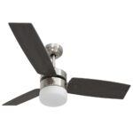 vidaXL Stropný ventilátor so svetlom a ovládačom 108 cm, tmavohnedý – Obrázok 6