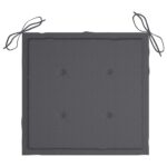 vidaXL Podložky na záhradné stoličky 2 ks 40x40x4 cm, oxfordská látka – Obrázok 5
