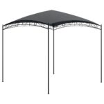 vidaXL Altánok 3x3x2,65 m antracitový 180 g/m²