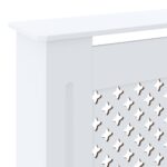 vidaXL Kryt na radiátor biely 205 cm MDF – Obrázok 6
