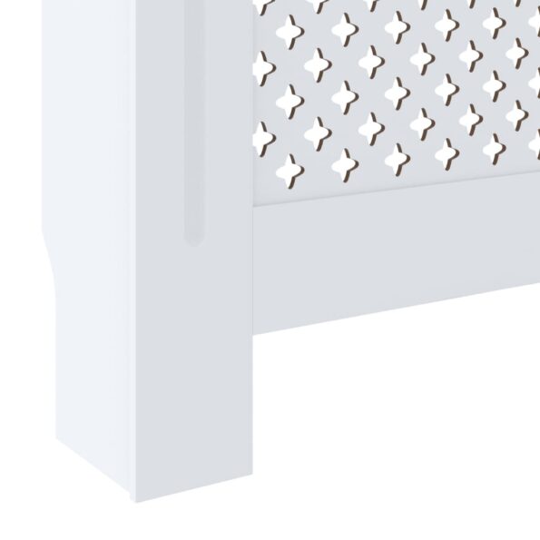 vidaXL Kryt na radiátor biely 205 cm MDF – Obrázok 7