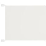 vidaXL Vertikálna markíza biela 140x800 cm oxfordská látka