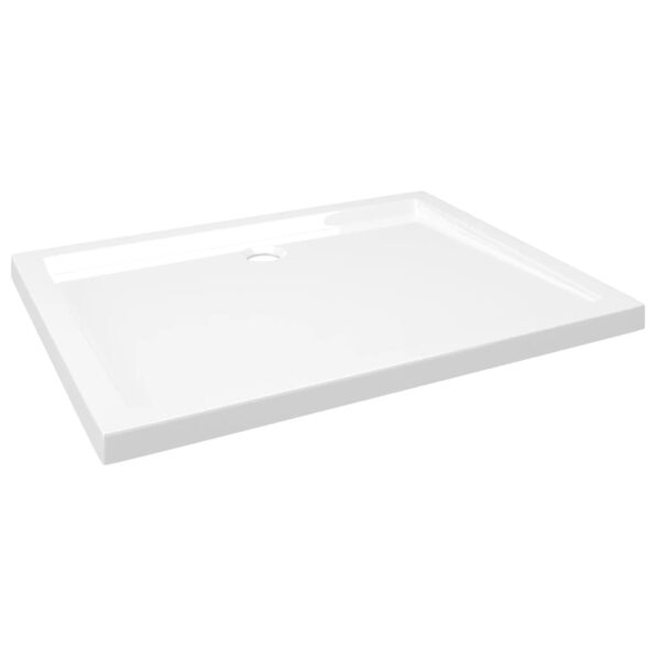vidaXL Obdĺžniková sprchová vanička z ABS 70x90 cm – Obrázok 2