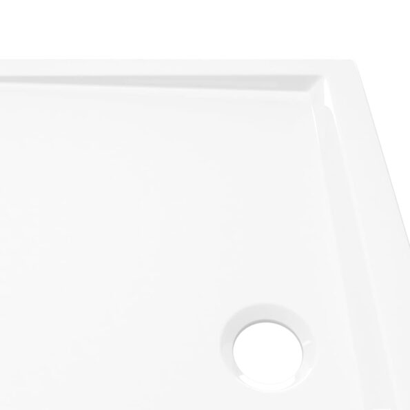 vidaXL Obdĺžniková sprchová vanička z ABS 70x90 cm – Obrázok 6