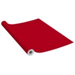 vidaXL Samolepiace tapety na nábytok 2 ks, červené 500x90 cm, PVC – Obrázok 3