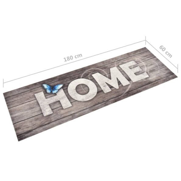 vidaXL Kuchynský koberec prateľný dizajn Home 60x180 cm – Obrázok 5