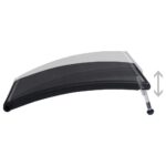 vidaXL Zaoblené bazénové solárne ohrievacie panely 110x65 cm – Obrázok 6