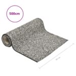 vidaXL Vložka s dizajnom kameňa, sivá 500x60 cm – Obrázok 6