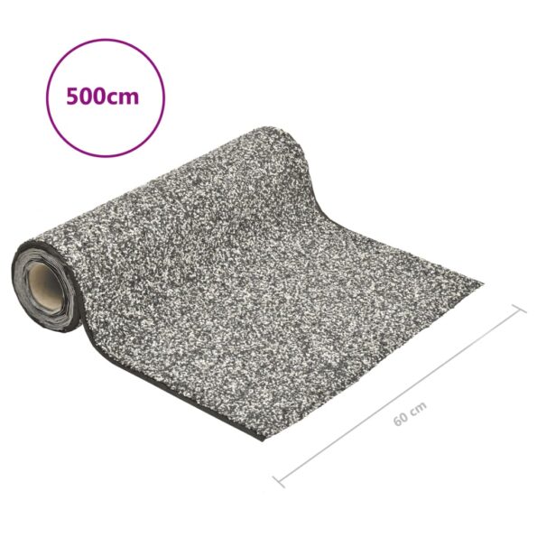 vidaXL Vložka s dizajnom kameňa, sivá 500x60 cm – Obrázok 6