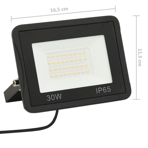vidaXL LED reflektor 30 W teplé biele svetlo – Obrázok 10