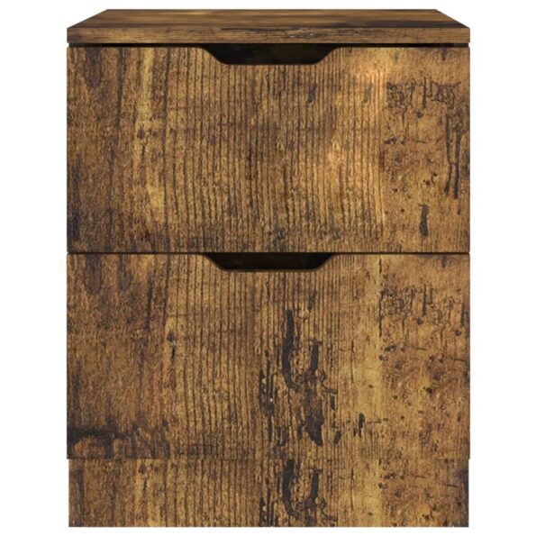 vidaXL Nočné stolíky 2 ks, tmavý dub 40x40x50 cm, kompozitné drevo – Obrázok 5