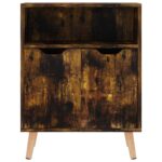 vidaXL Komoda, tmavý dub 60x30x72 cm, kompozitné drevo – Obrázok 4