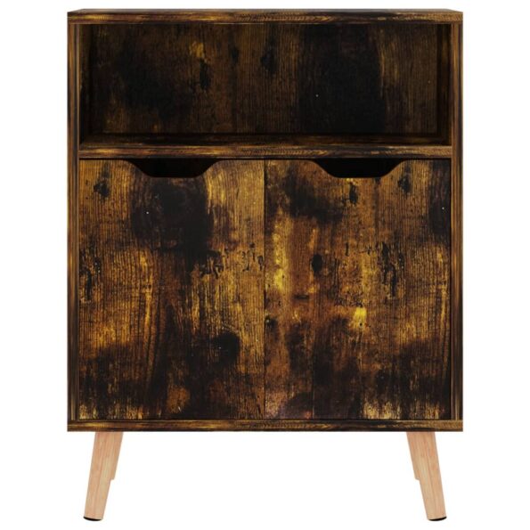 vidaXL Komoda, tmavý dub 60x30x72 cm, kompozitné drevo – Obrázok 4