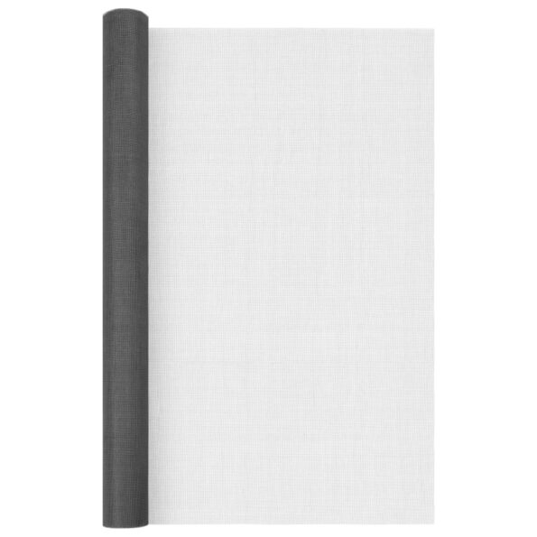 vidaXL Sieť proti hmyzu sklené vlákno 60x1000 cm čierna – Obrázok 3