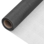 vidaXL Sieť proti hmyzu sklené vlákno 60x1000 cm čierna – Obrázok 5