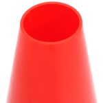 vidaXL Reflexné dopravné kužele 4 ks červeno-biele 50 cm – Obrázok 5