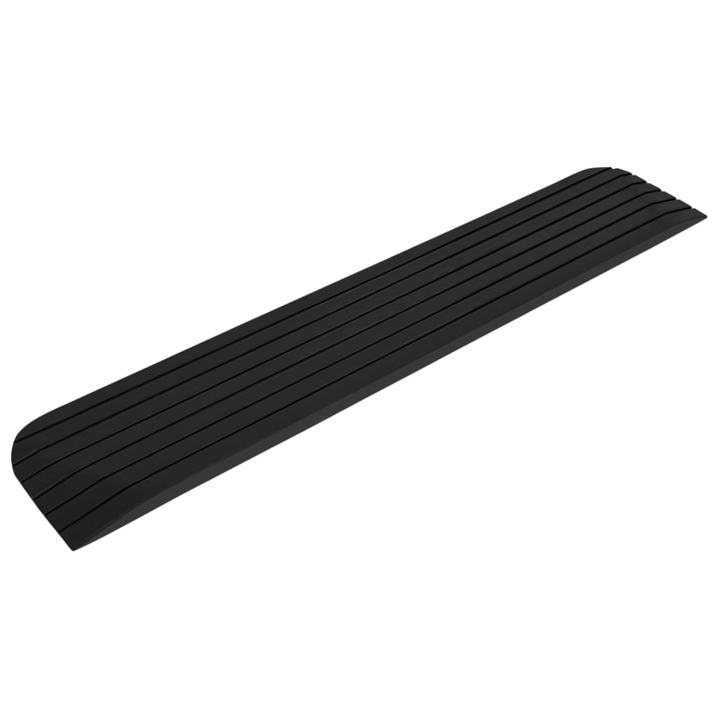 VXL8720286365366_a_en_hd_1.jpg vidaXL Prahová rampa 110x21x2,5 cm guma – Obrázok 1