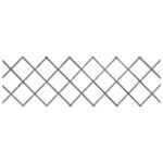vidaXL Mriežkový plot 5 ks sivý jedľové drevo 180x60 cm – Obrázok 5