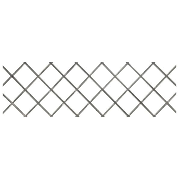 vidaXL Mriežkový plot 5 ks sivý jedľové drevo 180x60 cm – Obrázok 5