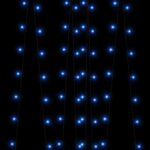 vidaXL Solárne svetlá 5 ks 5x200 LED modré vnútorné vonkajšie – Obrázok 5