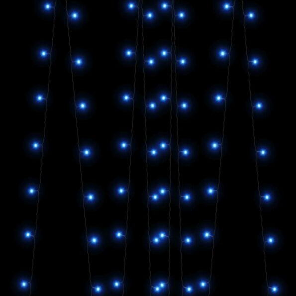 vidaXL Solárne svetlá 5 ks 5x200 LED modré vnútorné vonkajšie – Obrázok 5