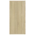 vidaXL Komoda, dub sonoma 160x36x75 cm, kompozitné drevo – Obrázok 7