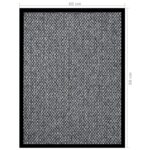 vidaXL Rohožka sivá 60x80 cm – Obrázok 6