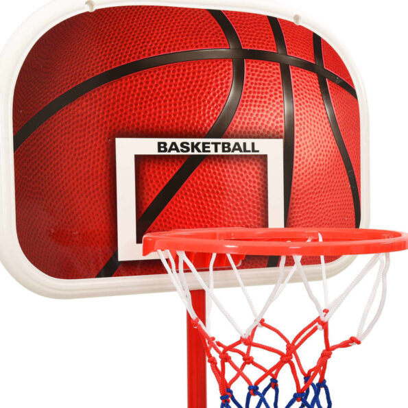 vidaXL Prenosná basketbalová súprava nastaviteľná 160 cm – Obrázok 6