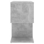 vidaXL Nočný stolík, betónovo sivý 50x30x51,5 cm, kompozitné drevo – Obrázok 6