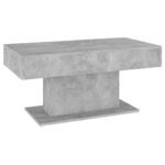 vidaXL Konferenčný stolík, betónovo sivý 96x50x45 cm, kompozitné drevo – Obrázok 2