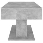 vidaXL Konferenčný stolík, betónovo sivý 96x50x45 cm, kompozitné drevo – Obrázok 5