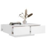 vidaXL Konferenčný stolík, biely 90x60x31 cm, kompozitné drevo – Obrázok 3