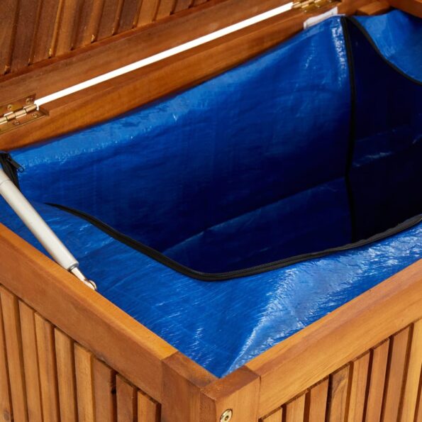 vidaXL Záhradný úložný box 150x50x58 cm akáciový masív – Obrázok 2