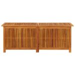 vidaXL Záhradný úložný box 150x50x58 cm akáciový masív – Obrázok 4