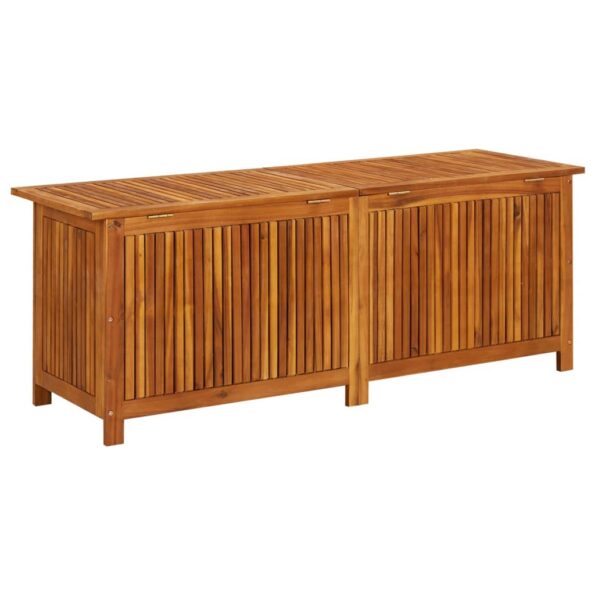 vidaXL Záhradný úložný box 150x50x58 cm akáciový masív – Obrázok 6