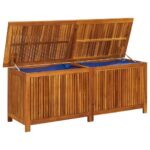 vidaXL Záhradný úložný box 150x50x58 cm akáciový masív – Obrázok 7