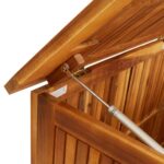 vidaXL Záhradný úložný box 150x50x58 cm akáciový masív – Obrázok 8