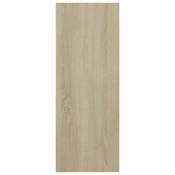 vidaXL Konzolový stolík, dub sonoma 105x30x80 cm, kompozitné drevo – Obrázok 6