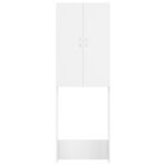 vidaXL Skrinka na práčku, biela 64x25,5x190 cm – Obrázok 6