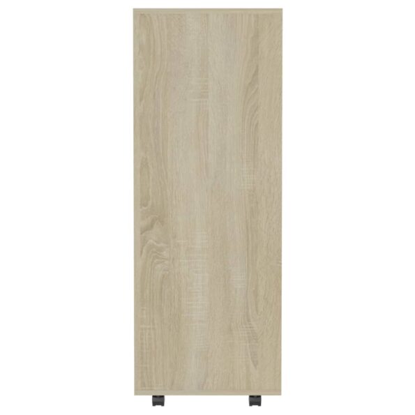 vidaXL Šatník, dub sonoma 80x40x110 cm, kompozitné drevo – Obrázok 6
